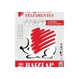Rajzlap, Félfamentes A4-es